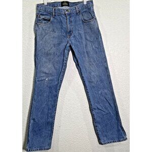 Redhead Classic Fit Jeans‎ Mens 32x32 Blue Medium Wash Straight Leg Denim Rugged